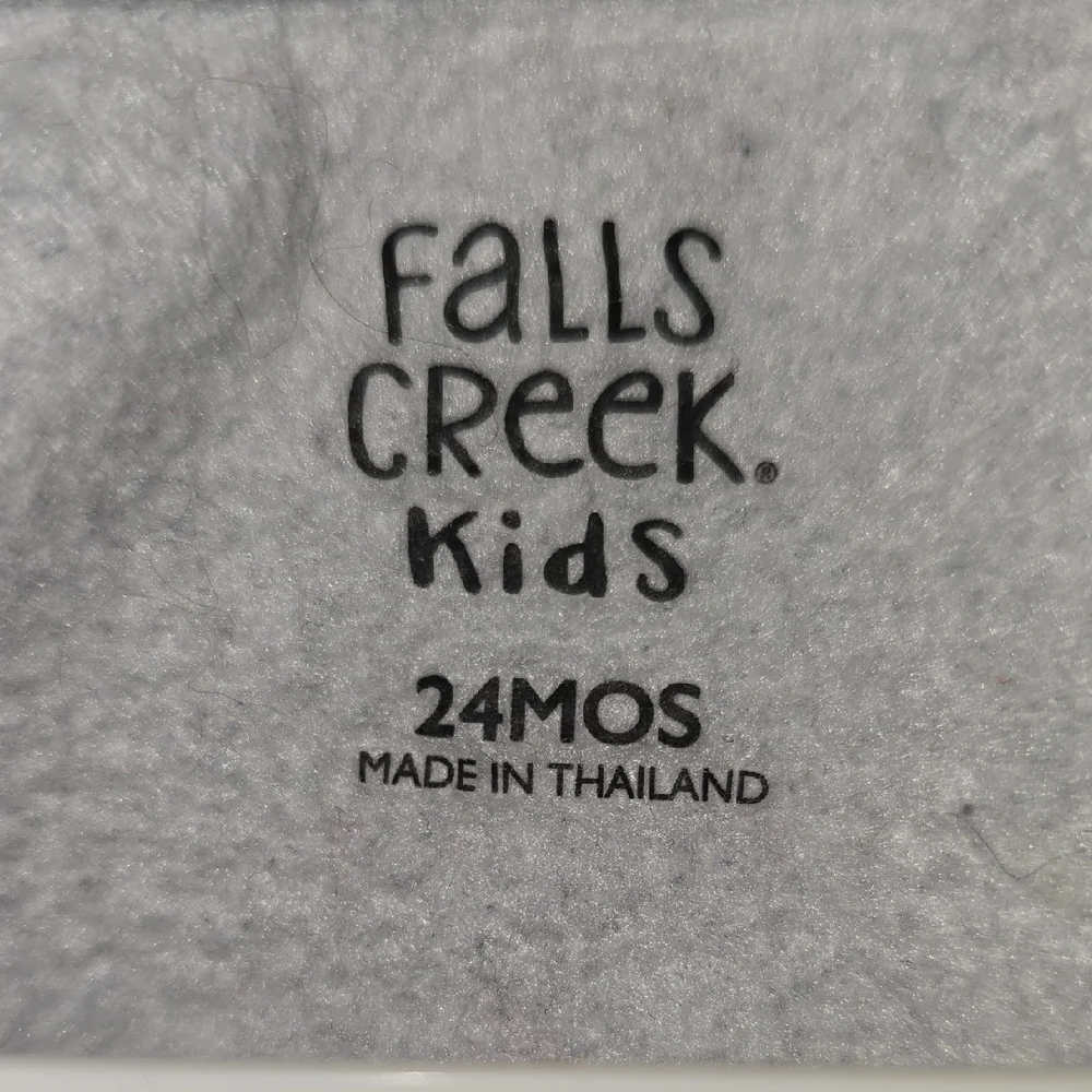 Falls Creek Gray and Blue Flowers And Rainbows Set Sizes 24 & 18 Months LOT K - Picture 2 of 5